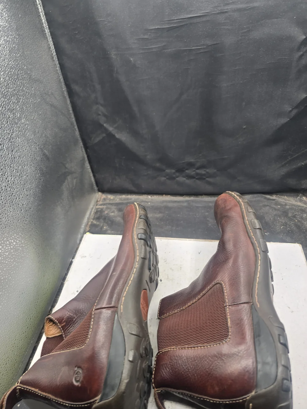 Born Men's Chukka Boots in Dark Brown Leather